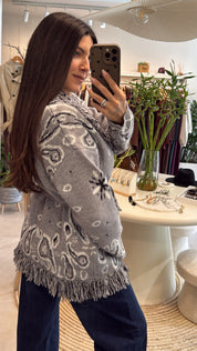 GREY NOMAD SOFT KNIT CARDIGAN
