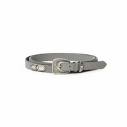 VINTAGE WESTERN SUEDE BELT GREY