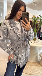 GREY NOMAD SOFT KNIT CARDIGAN